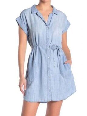 Bella Dahl Chambray Shirt Dress